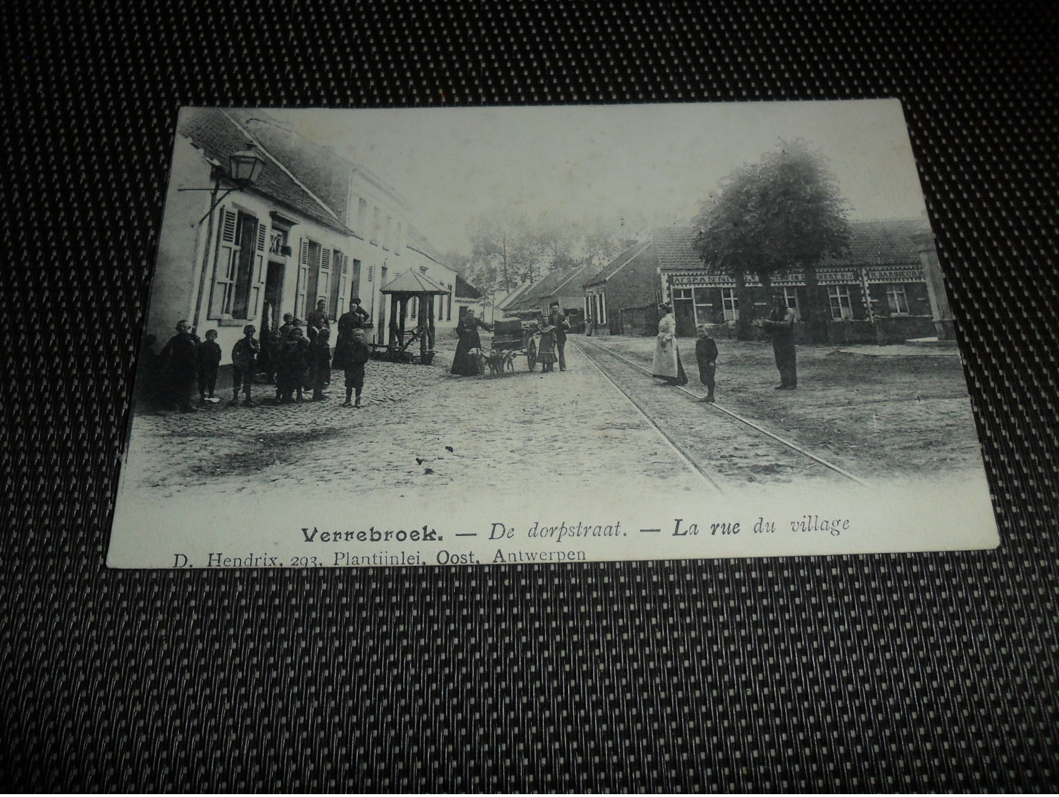 Verrebroek ( Beveren )  De Dorpstraat  Rue De La Village - Beveren-Waas