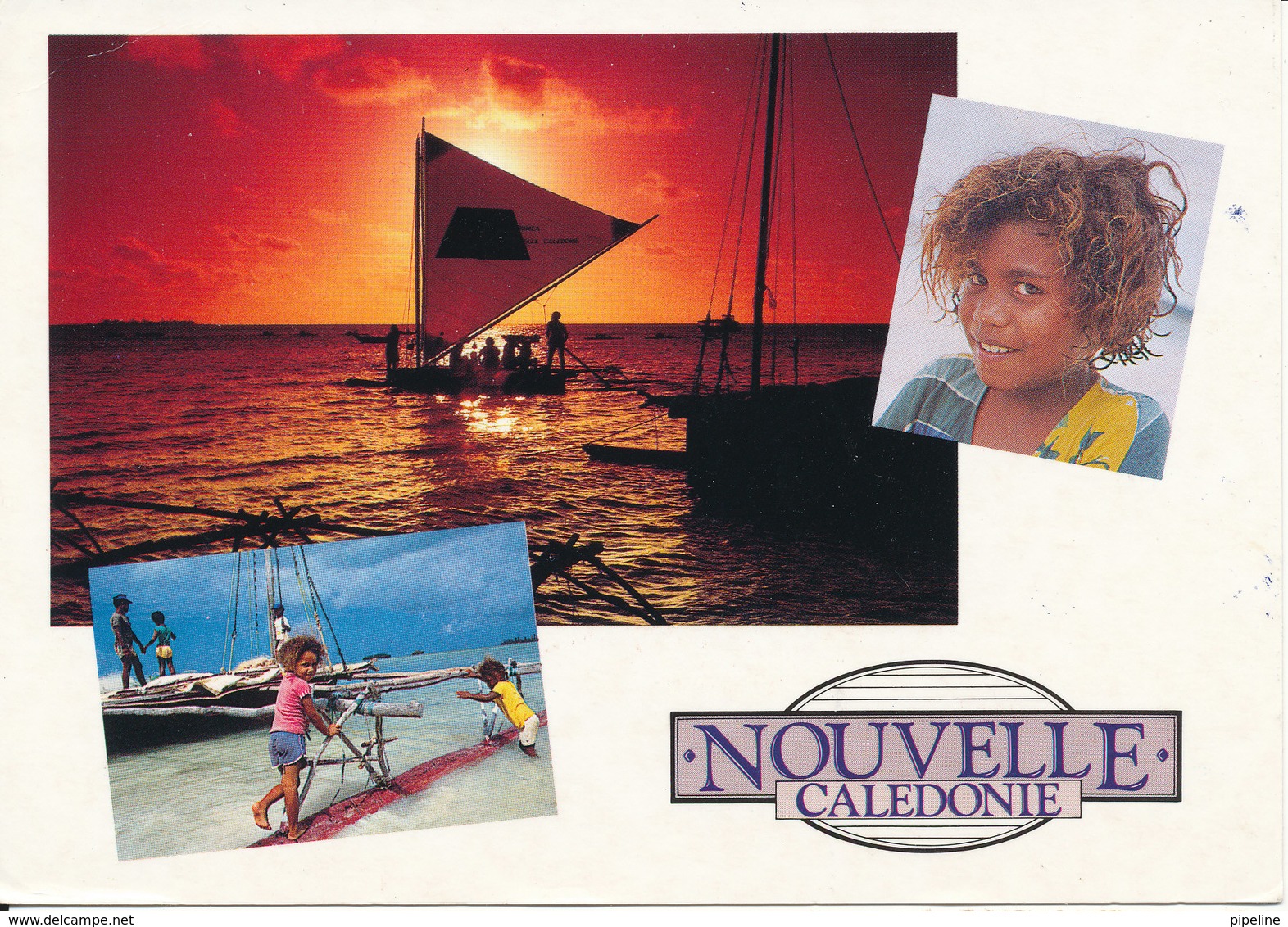 New Caledonia Postcard Sent To Denmark 2-7-1994 - Nouvelle Calédonie