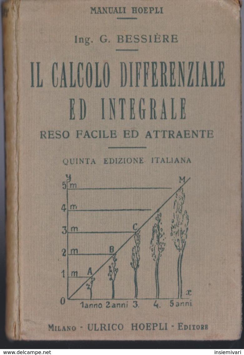 E+Il Calcolo Differenziale Ed Integrale. Reso Facile E Attraente. Bessière,Gustav. - Matematica E Fisica