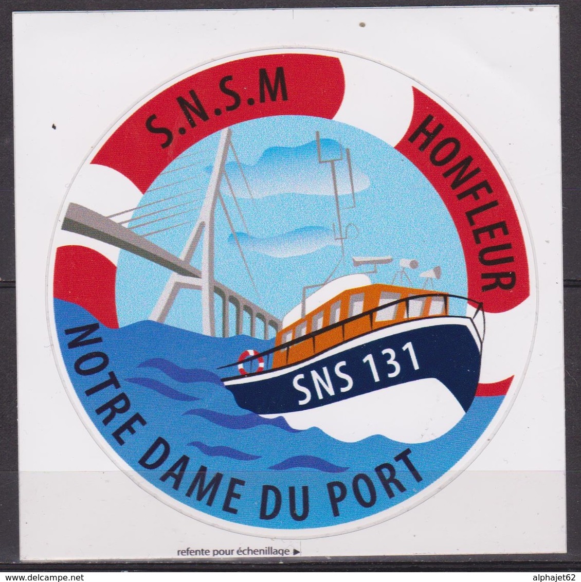 Vedette De Sauvetage En Mer - FRANCE - S.N.S.M. - Honfleur, Calvados - Philatelic Fairs