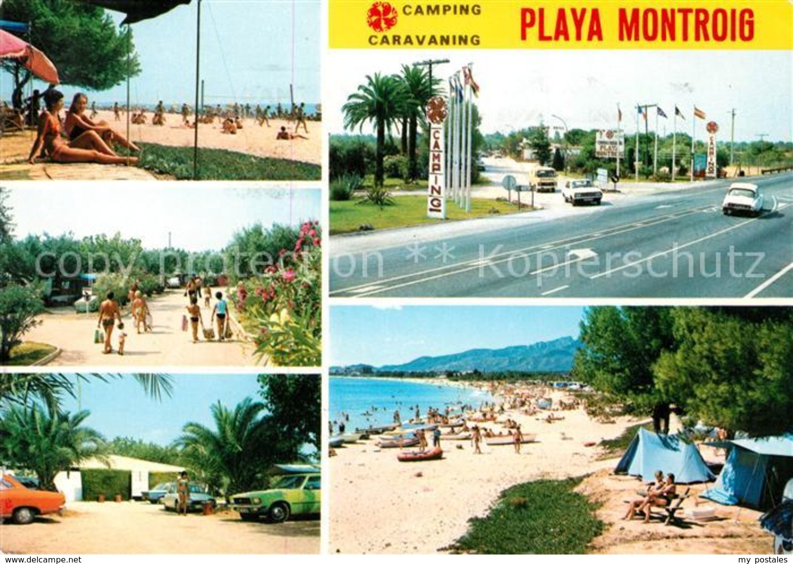 73055730 Tarragona Playa Montroig Camping Tarragona - Sonstige & Ohne Zuordnung