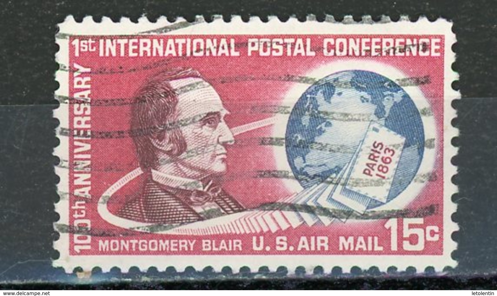 USA : -  POSTE AERIENNE - N° Yvert 62 Obli. - 1a. 1918-1940 Used