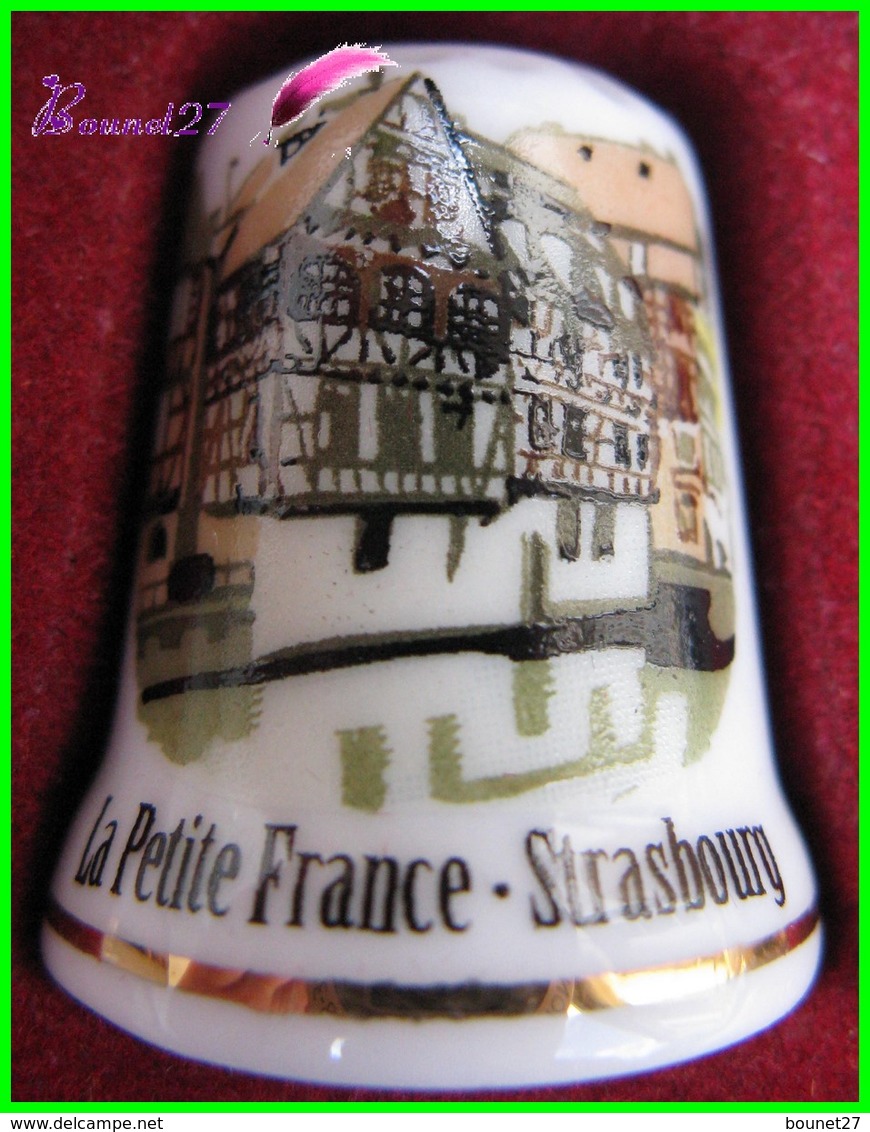 Dé à Coudre Petite France Strasbourg Thimble Fingerhut #21 - Dés à Coudre