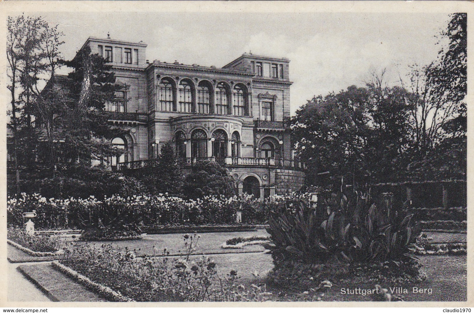 CARTOLINA -  POSTCARD - GERMANIA - STUTTGART - VILLA BERG - Stuttgart