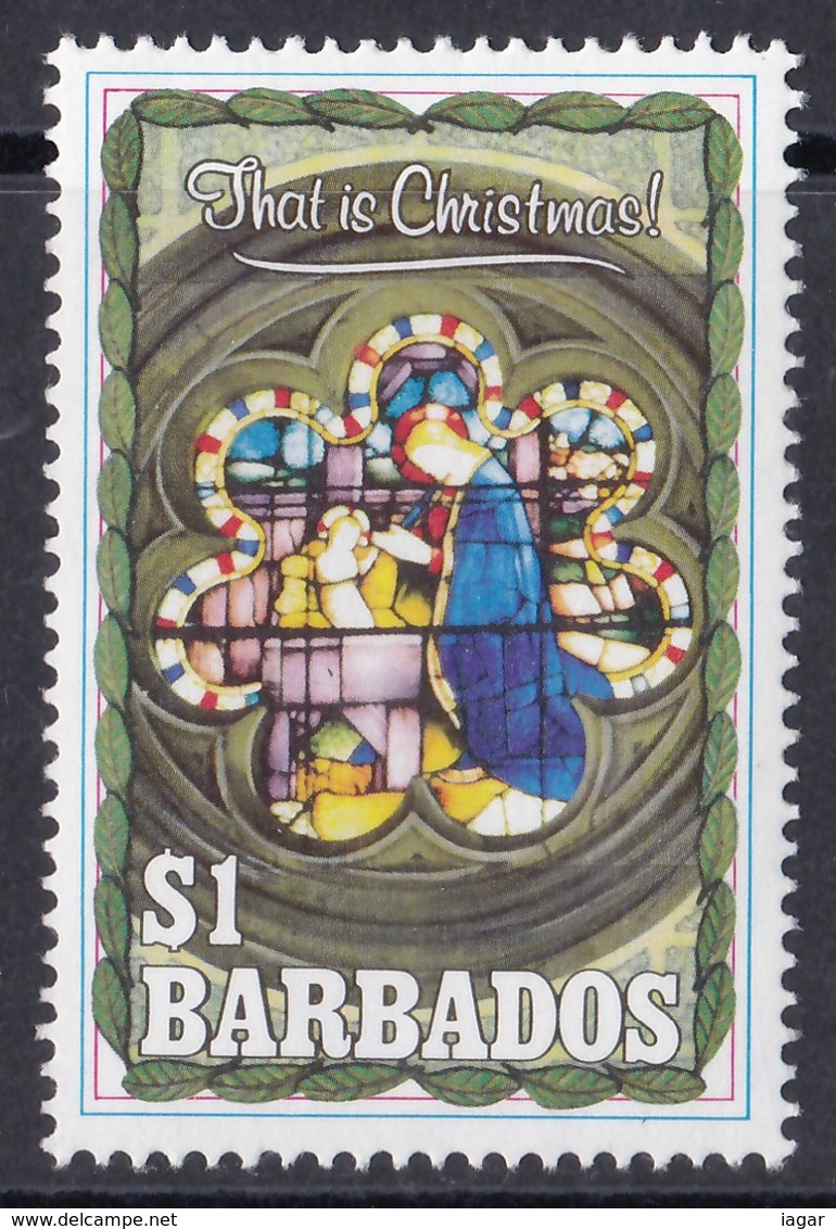 THEMATIC CHRISTMAS:  ALLEGORIES  - BARBADOS - Natale