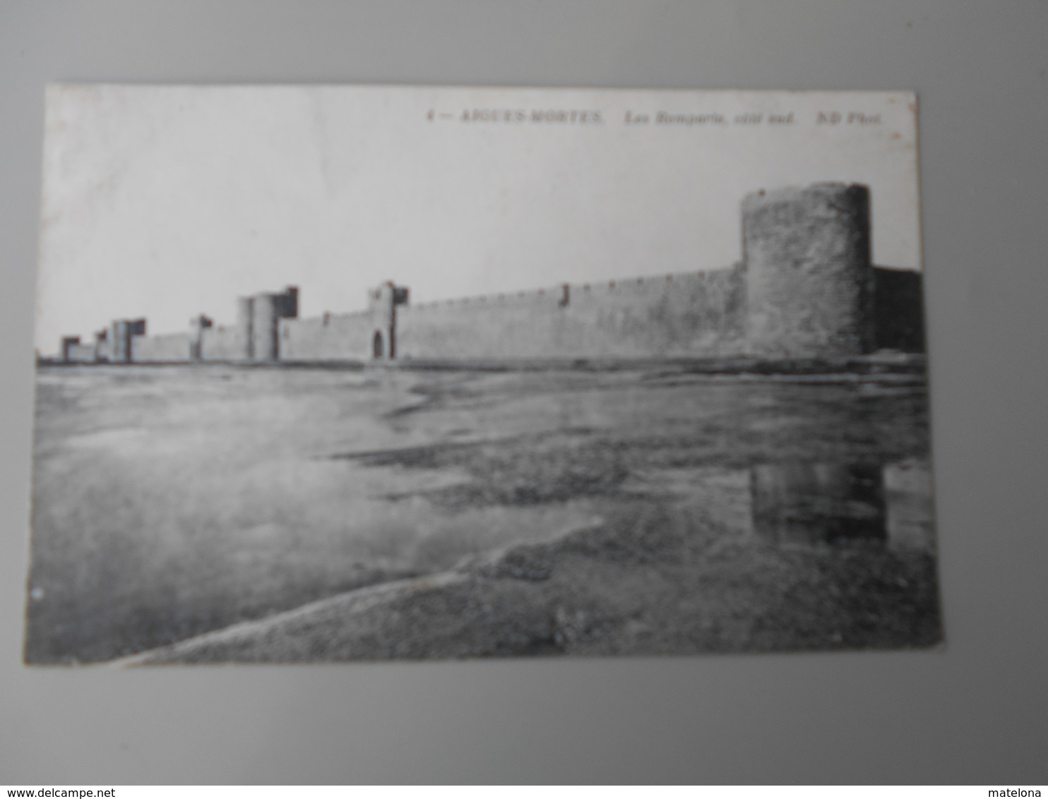 GARD AIGUES MORTES LES REMPARTS COTE SUD - Aigues-Mortes