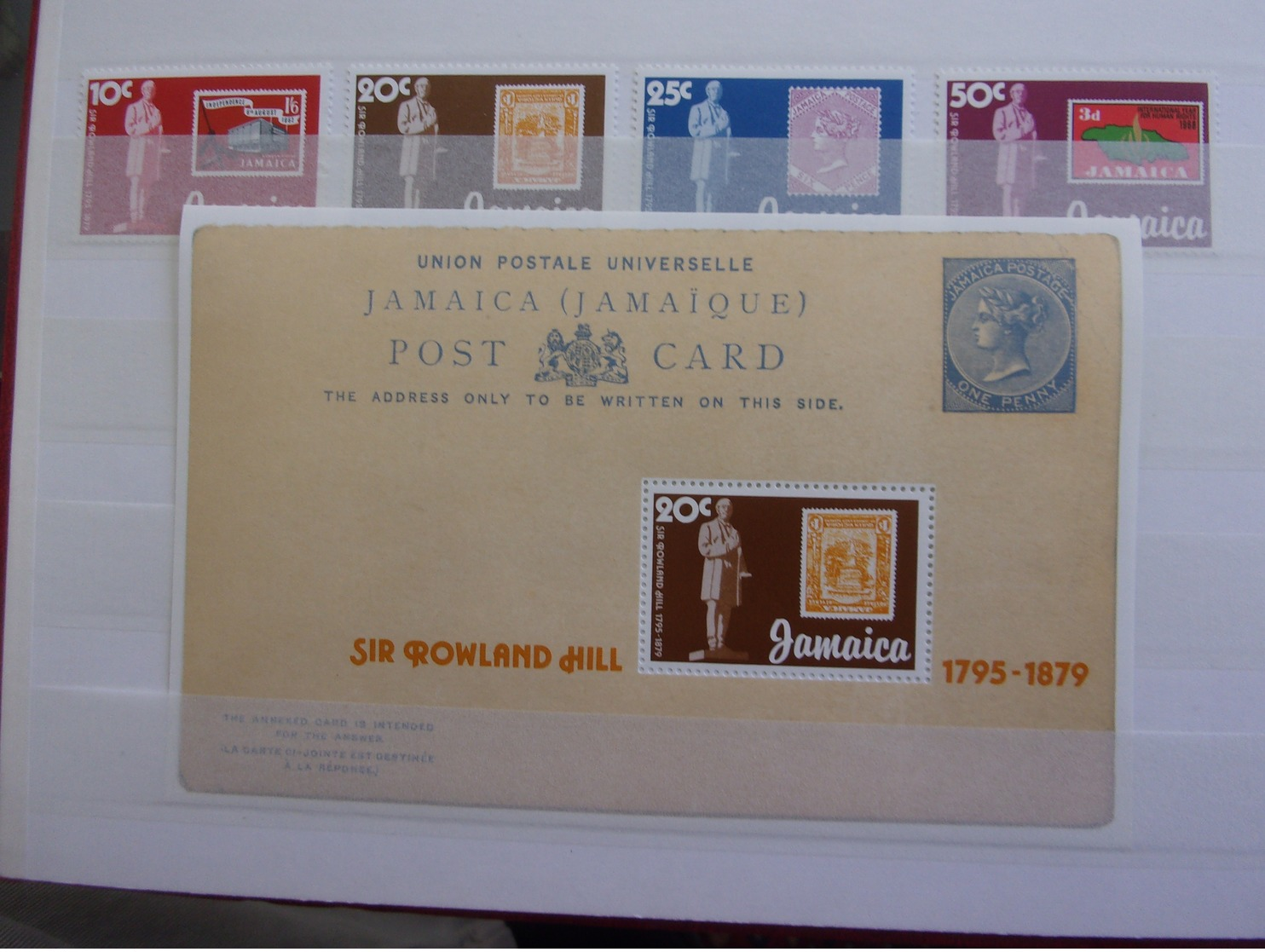 ROWLAND HILL JAMAICA SERIE+BLOC  NEUF** MNH - Rowland Hill