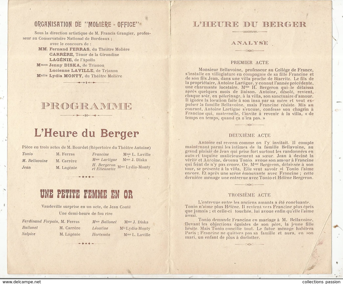 Programme, Ville De NANCRAS,17, Comité Des Anciens Combattants ,soirée De Gala, 1928,  , 2 Scans ,frais Fr 1.55 E - Programma's