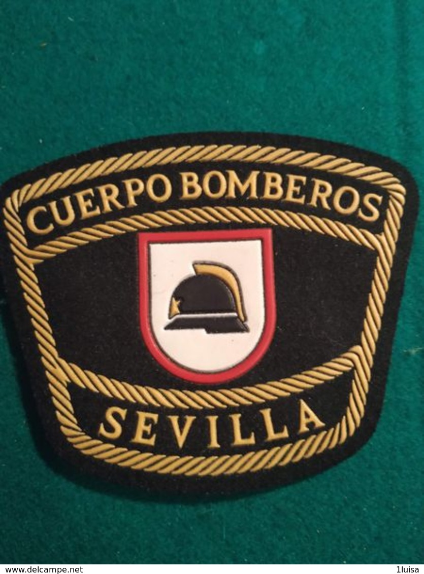 Vigili Del Fuoco Patch  Cuerpo Bomberos Sevilla Spagna - Pompiers