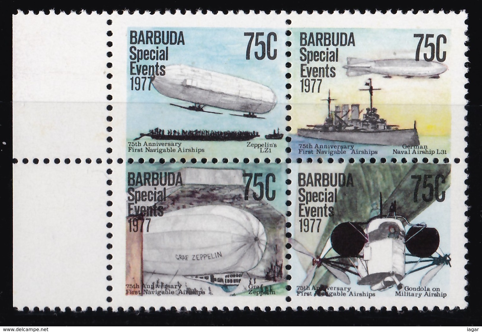 THEMATIC HISTORY, SPECIAL EVENTS OF THE PAST - BARBUDA - Altri & Non Classificati