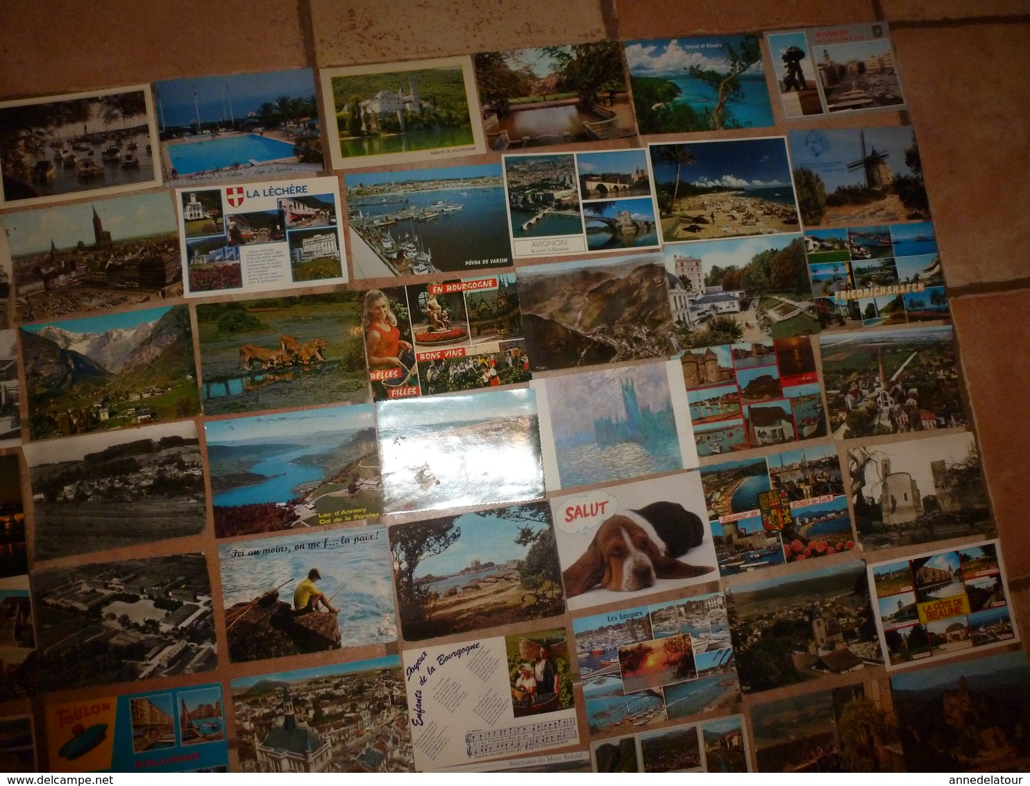 Lot Vrac De 100 CARTES POSTALES De France Etc(Cartes Postales Moderne (15cm X 10cm) Comprenant :scènes Diverses, Etc - 100 - 499 Cartes