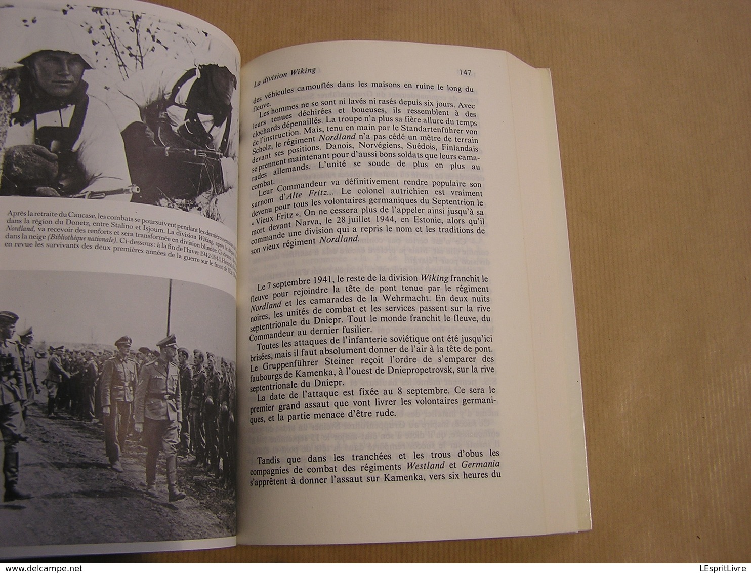 LA DIVISION WIKING Dans l'Enfer Blanc 1941 1943 Guerre 1940 1945 Waffen SS Nazis Armée 3 ème Reich Front Est Russie