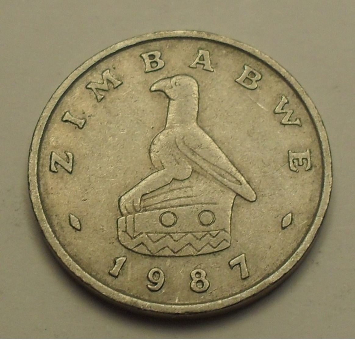 1987 - Zimbabwe - 10 CENTS - KM 3 - Zimbabwe