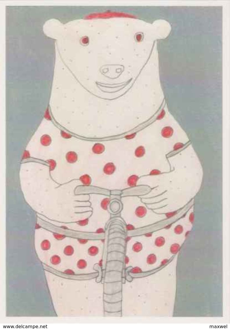 ERGON - Ours à Bicyclette - Vélo - Cyclisme - Illustrateurs - Illustrateur - Ergon