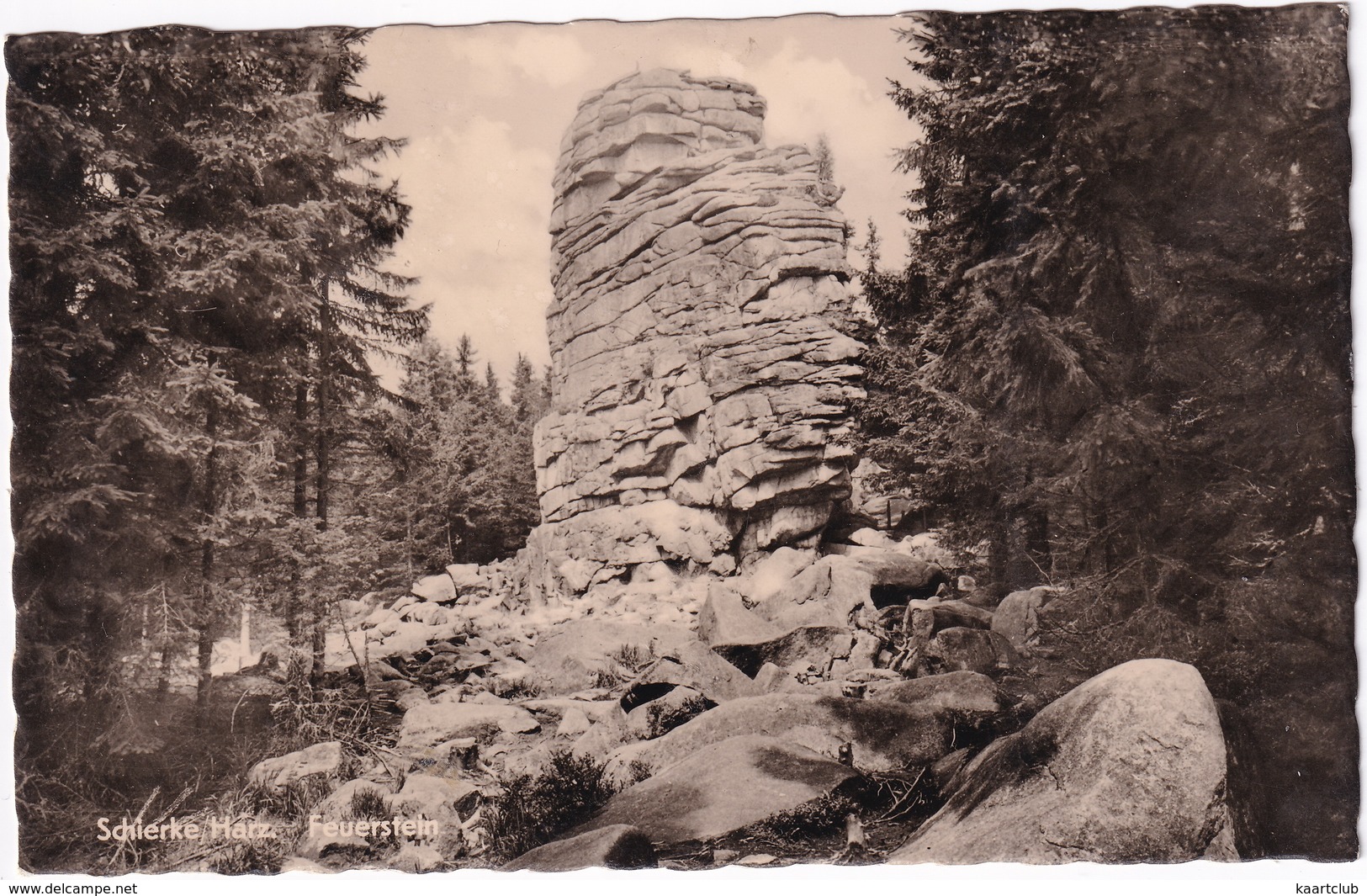 Schierke, Harz. Feuerstein - (D.D.R.) -  1961 - Schierke