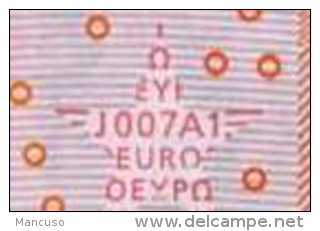 S  ITALIA  10 EURO  J007 A1   FIRST POSITION  TRICHET  UNC - 10 Euro