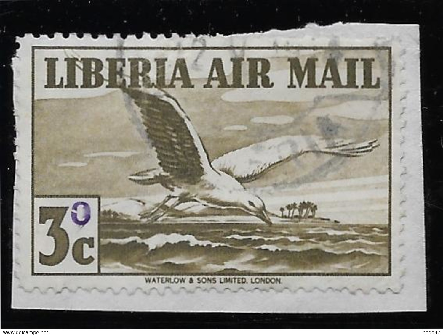 Libéria Poste Aérienne N°45 - Oiseaux - Oblitéré - TB - Liberia