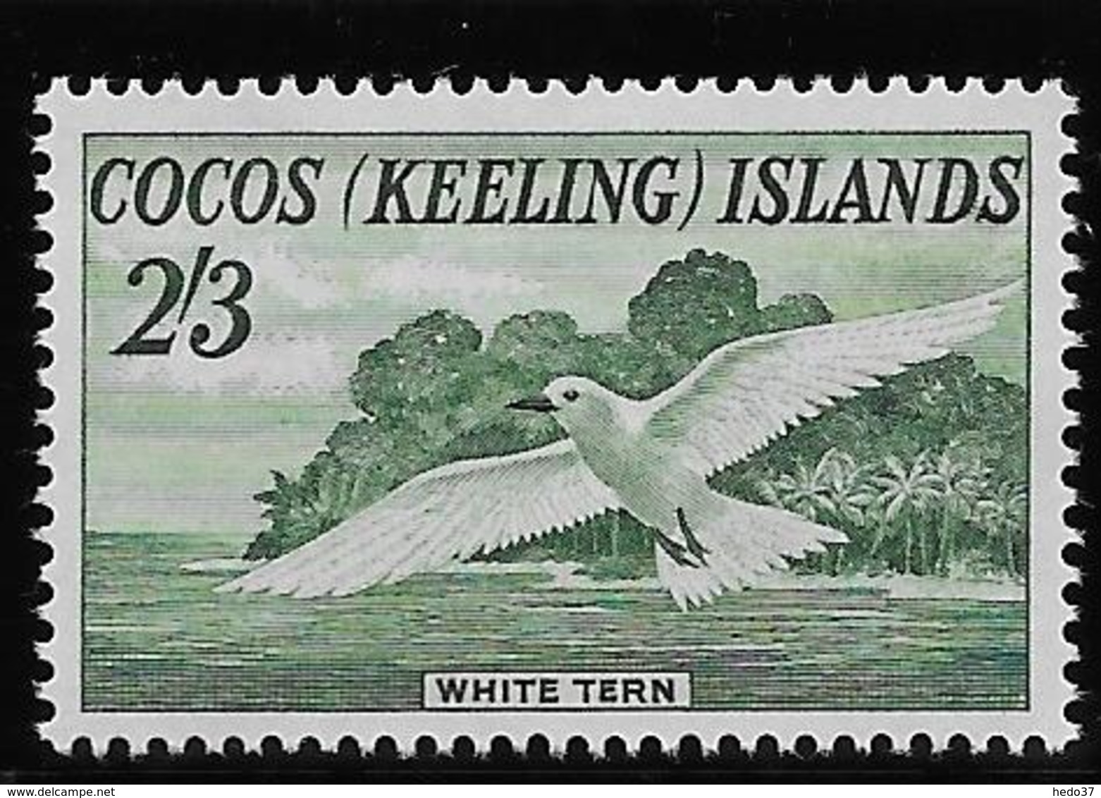 Cocos N°6 - Oiseaux - Neuf ** Sans Charnière - TB - Cocos (Keeling) Islands