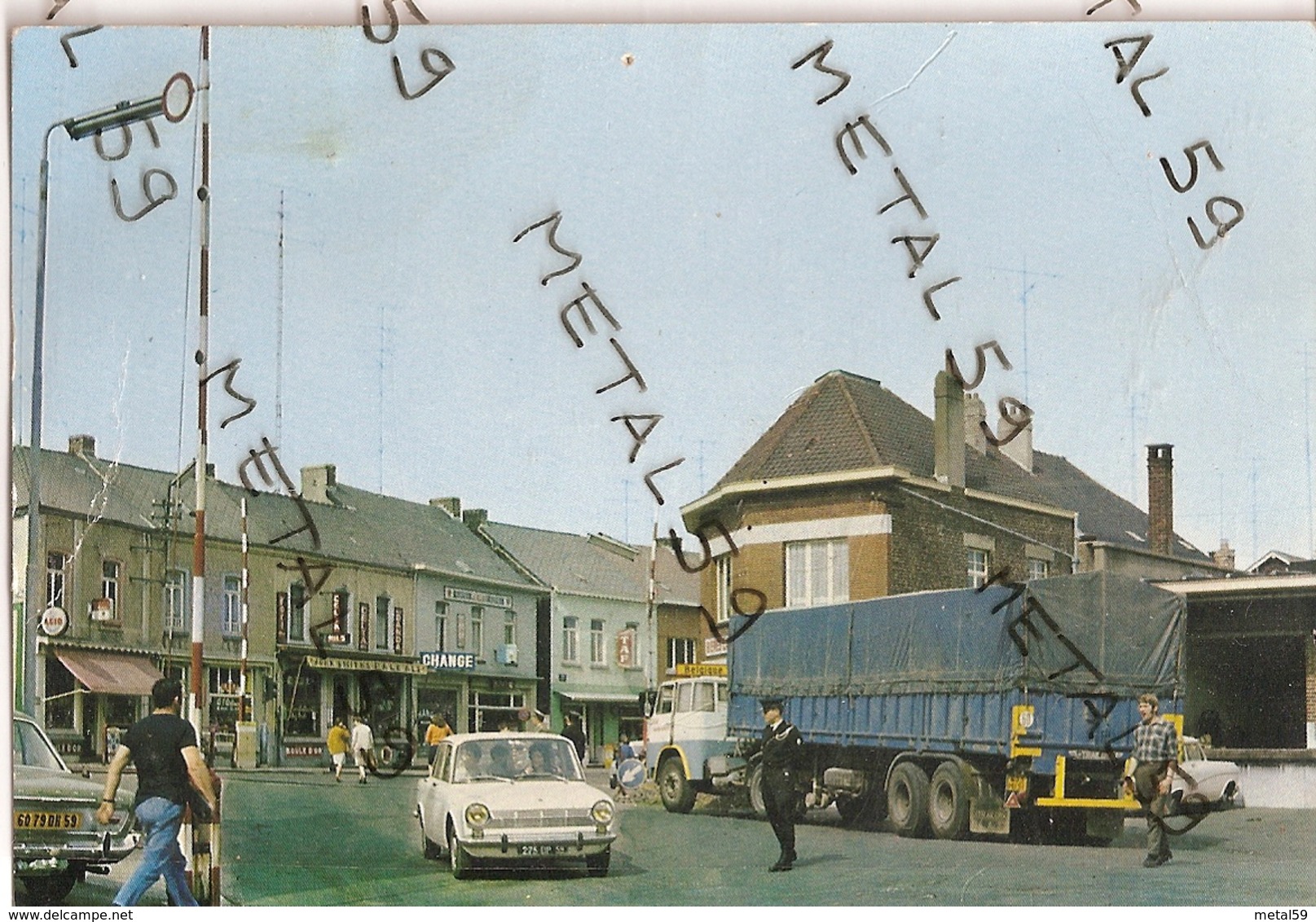 Jeumont, La Douane (voitures, Douaniers Belges) - Jeumont