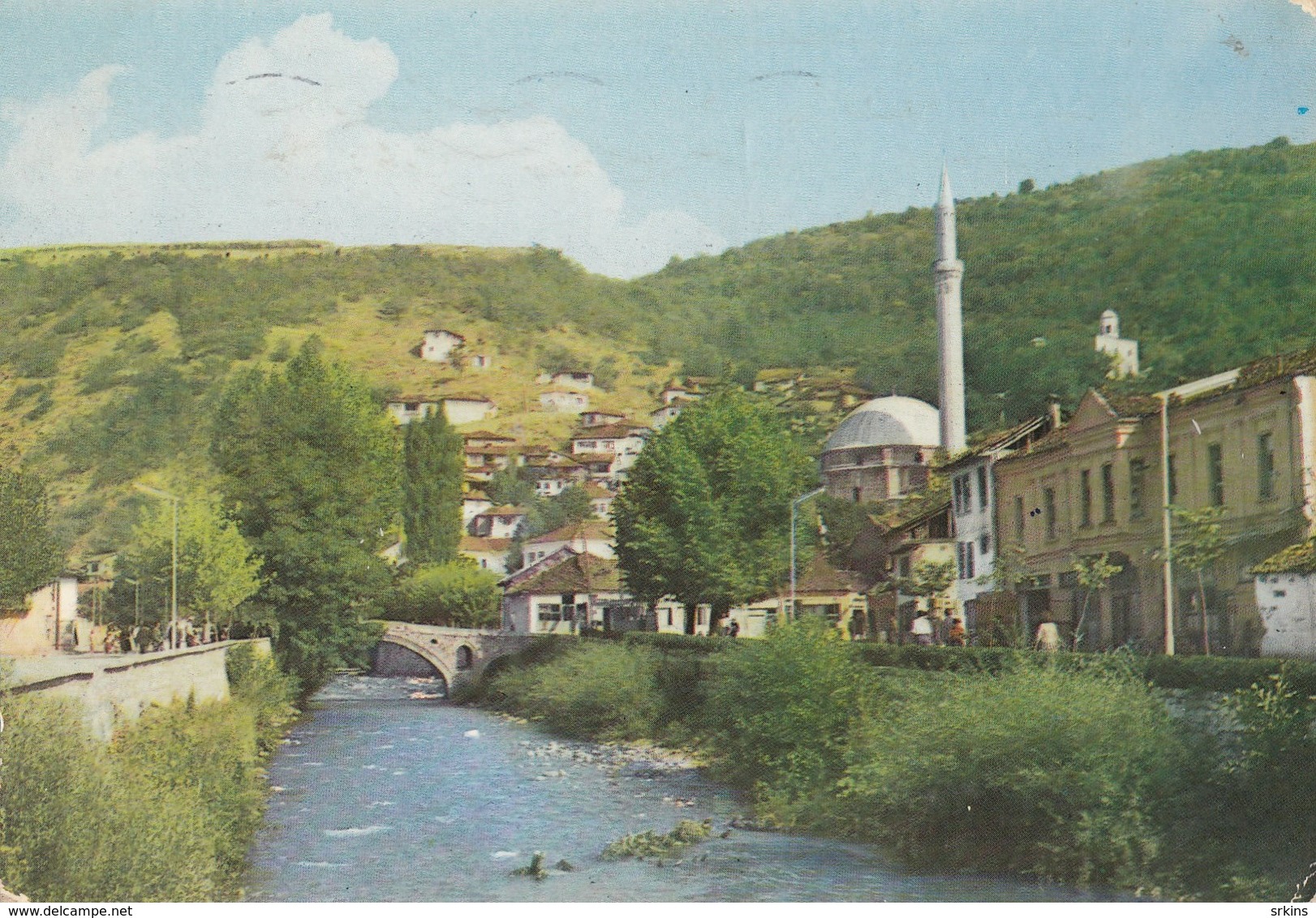 Postcard PRIZREN Kosovo Kosoves  Yugoslavia MOSQUE - Kosovo