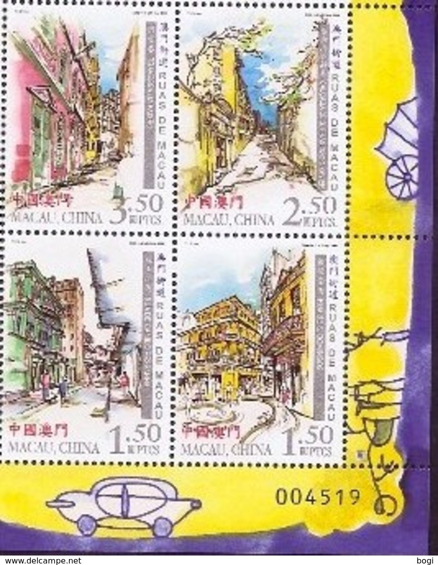 CHINA MACAU 2006 Streets In Macau ** MNH - Neufs