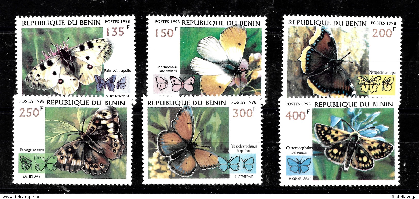 Serie De Benin Nº 865/61 ** MARIPOSAS (BUTTERFLIES) - Benin – Dahomey (1960-...)