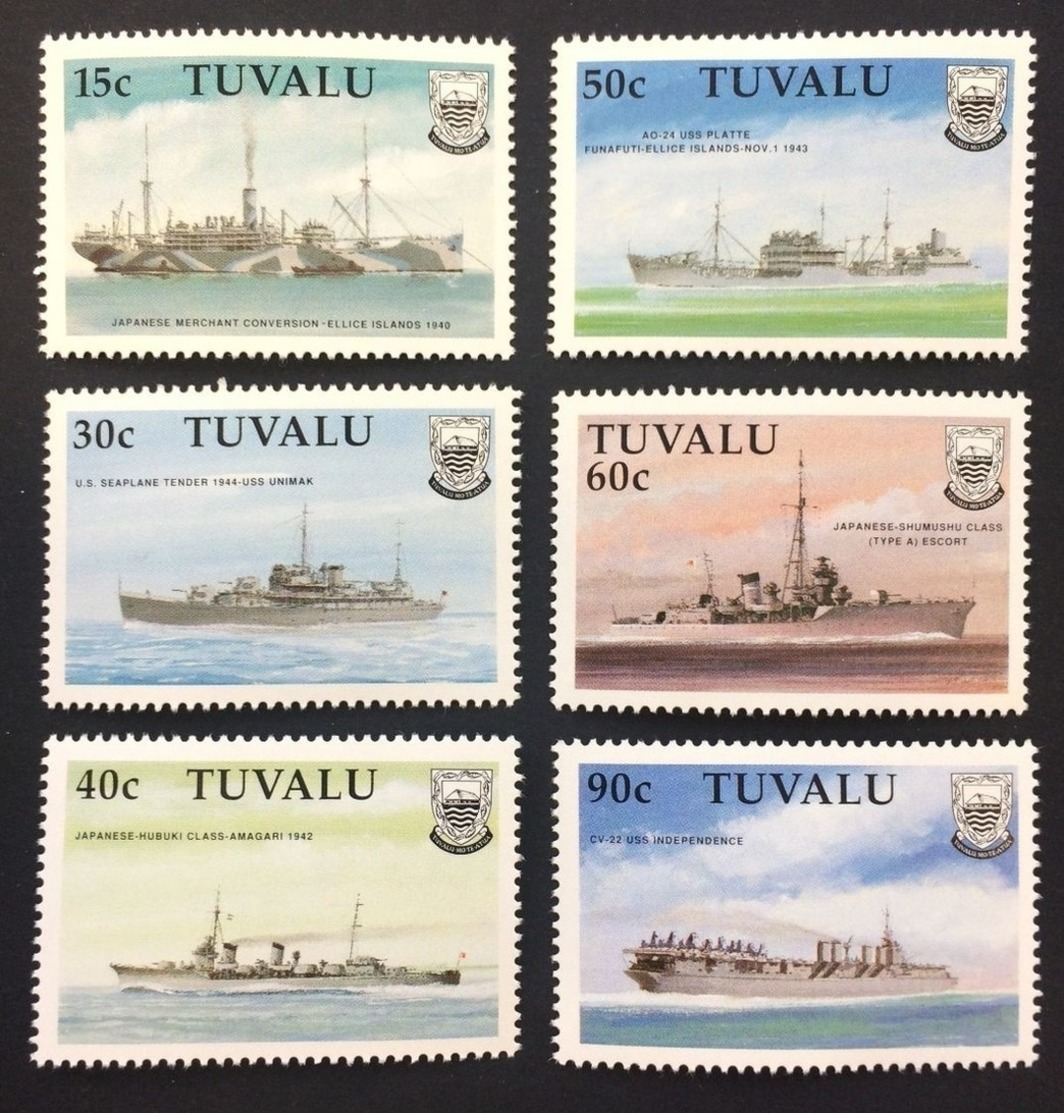 Tuvalu 1990** Mi.564-69. Ships MNH [21;85] - Schiffe