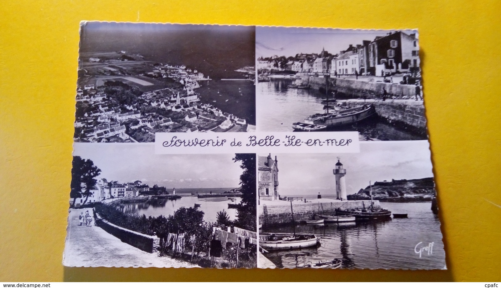 Souvenir De Belle Ile En Mer / Editions Greff - Belle Ile En Mer