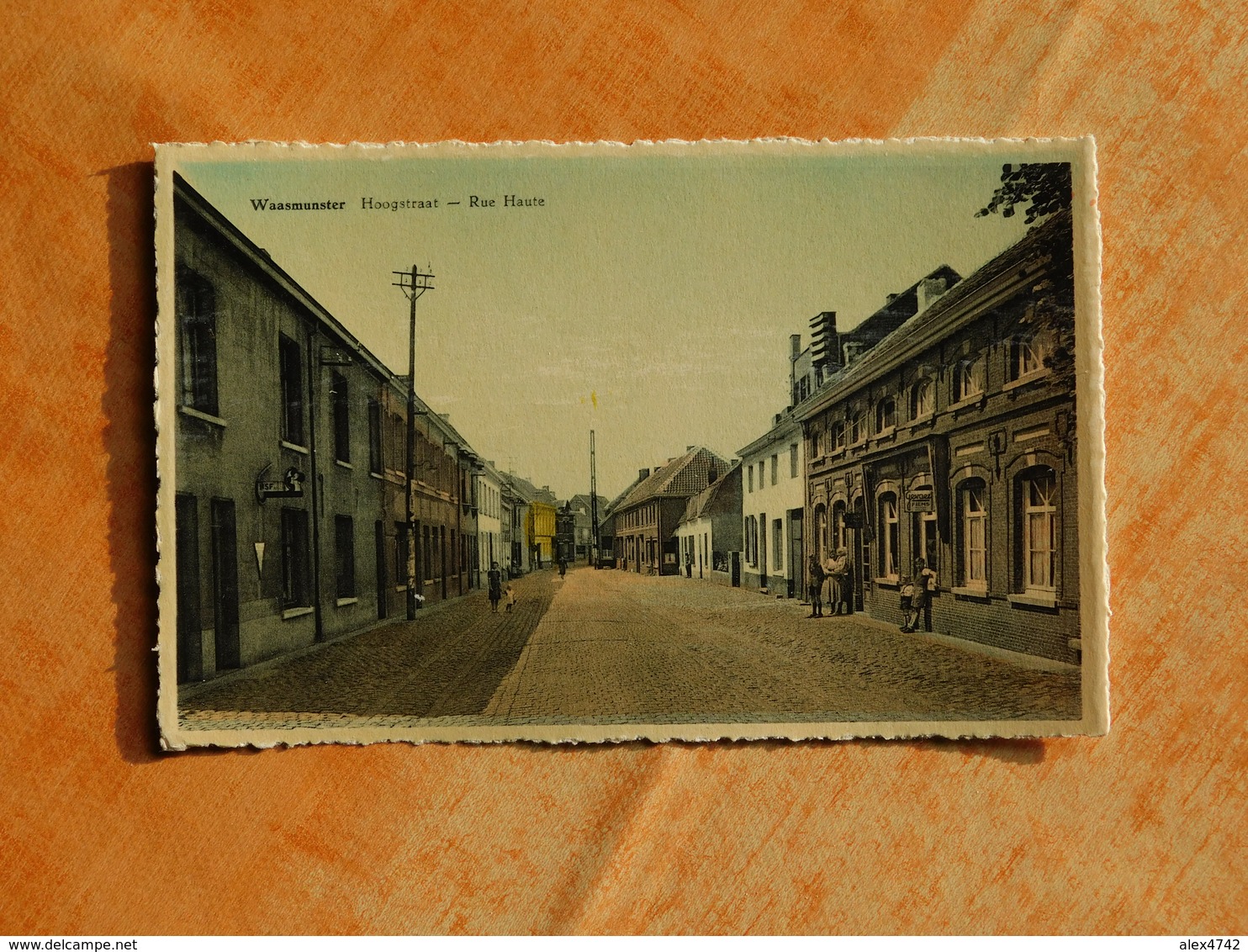 Waasmunster, Hoogstraat, Rue Haute (K6) - Waasmunster