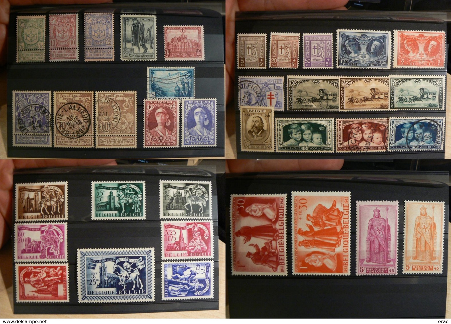 Belgique - Timbres Neufs * En Majorité - Des Séries Complètes - Cote + 110 - Collections