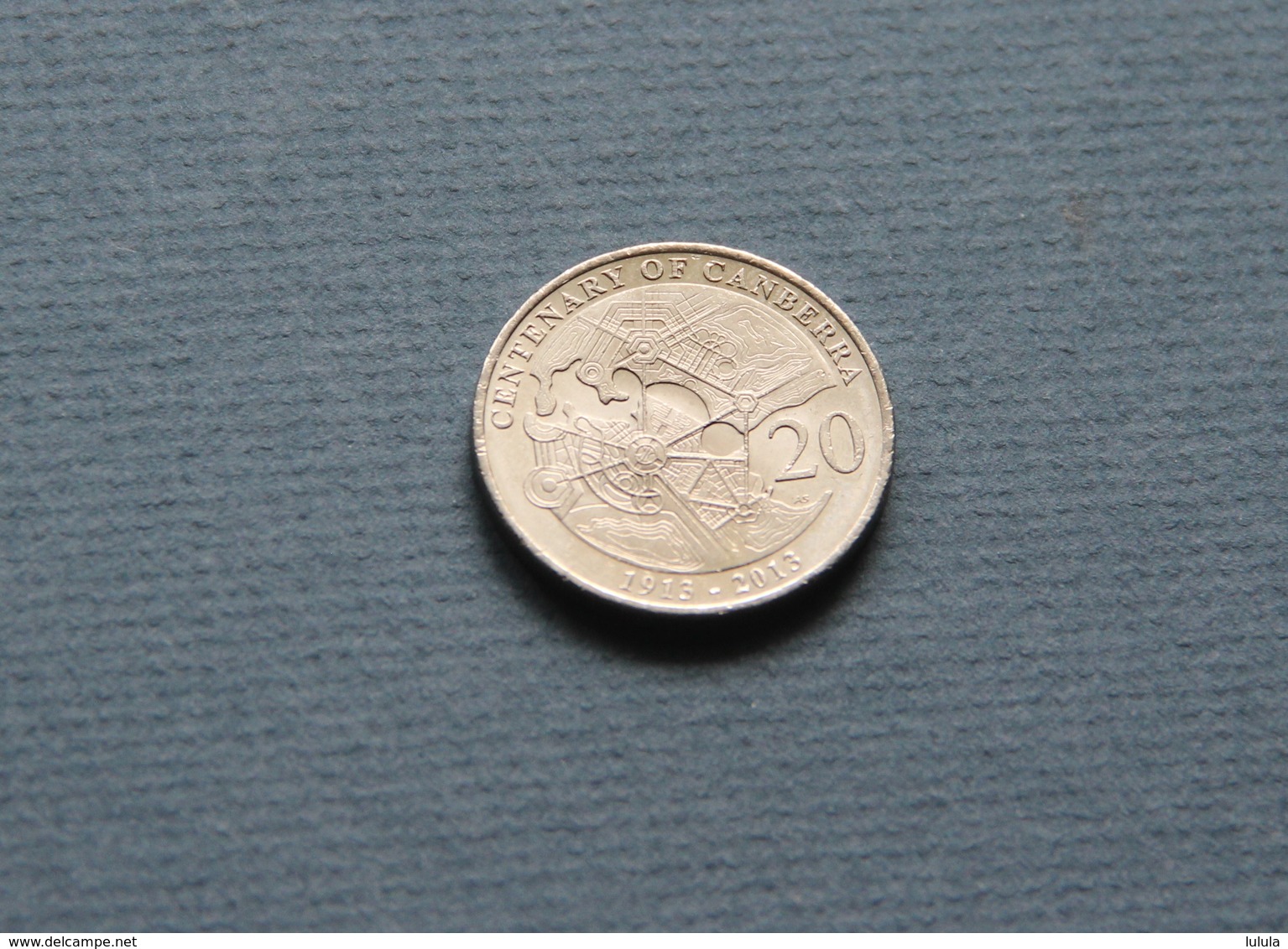 Australia 2013 CANBERRA CENTENARY 20c Coin QEII - 20 Cents