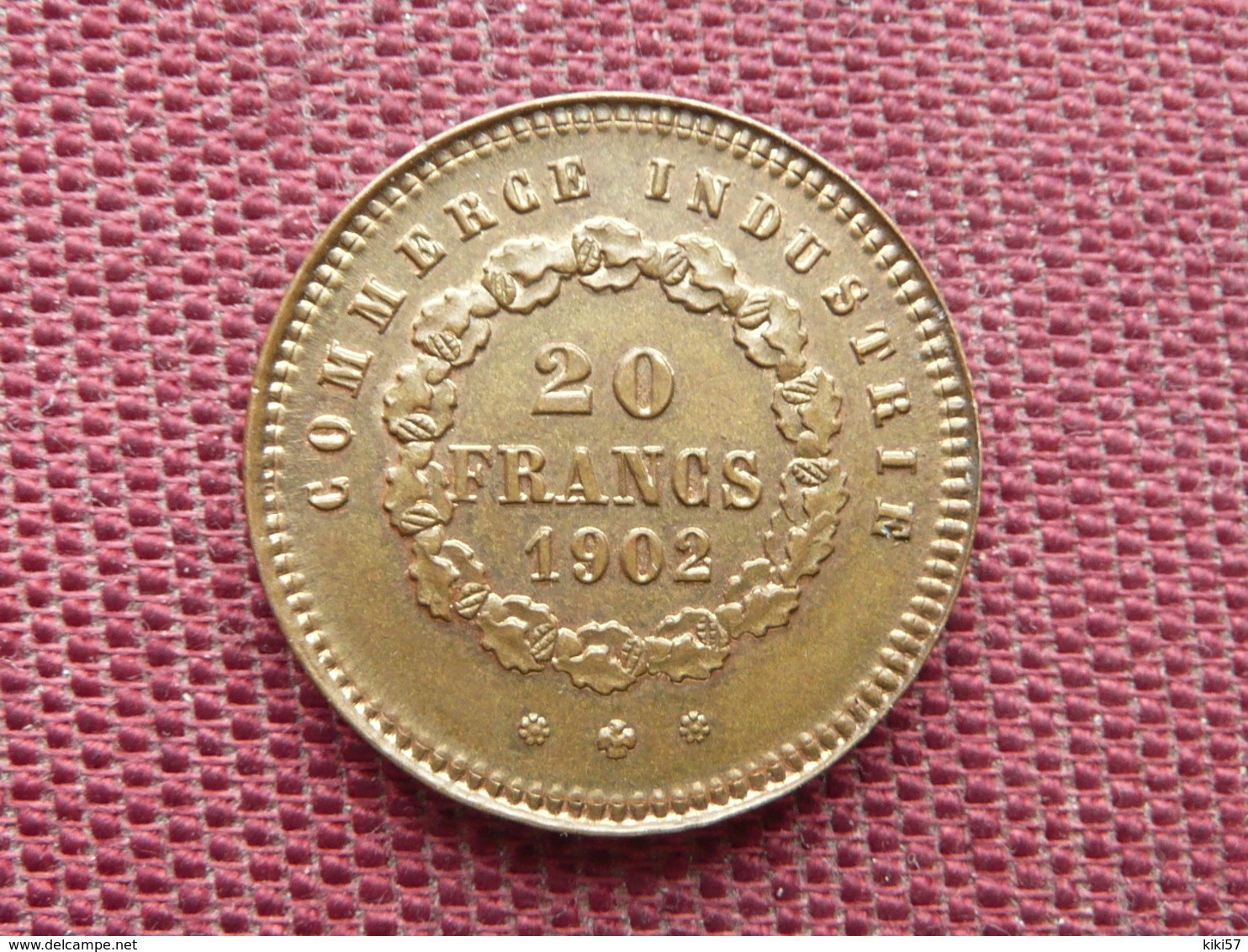 FRANCE Jeton Dit De Maison Close 1902 Superbe état - Monetary / Of Necessity