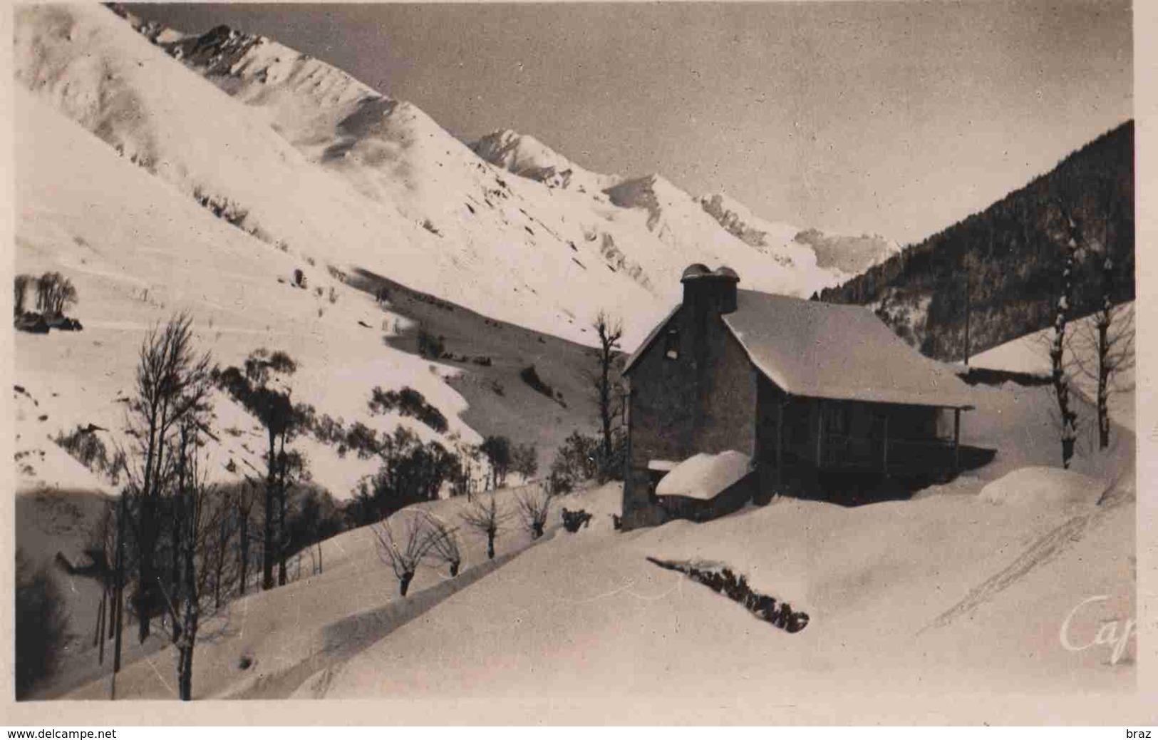 CPSM  Barèges Ferme De Vignolles - Other & Unclassified