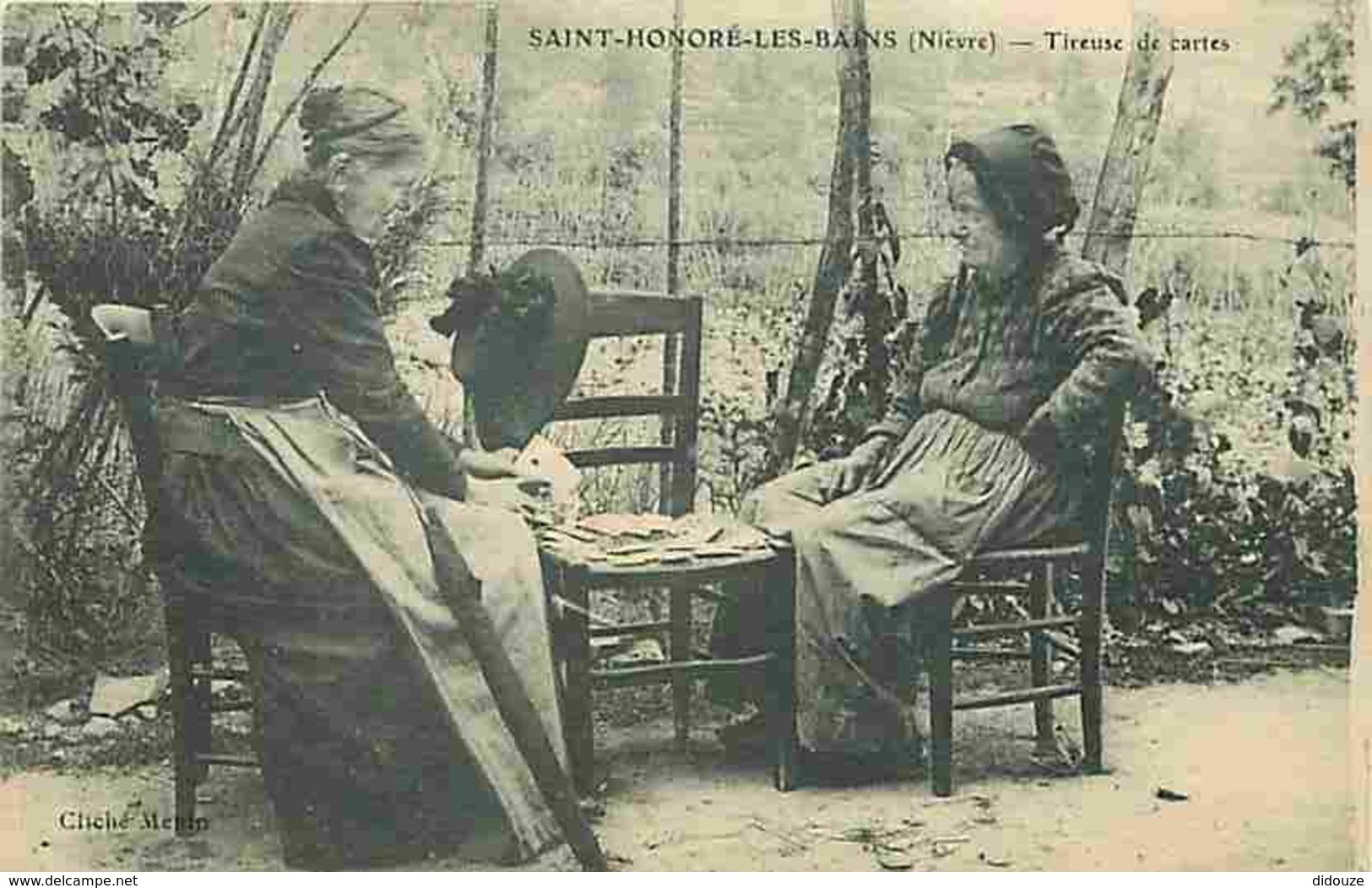 58 - Saint Honoré Les Bains - Tireuse De Cartes - Animée - Carte Neuve - Voir Scans Recto-Verso - Saint-Honoré-les-Bains