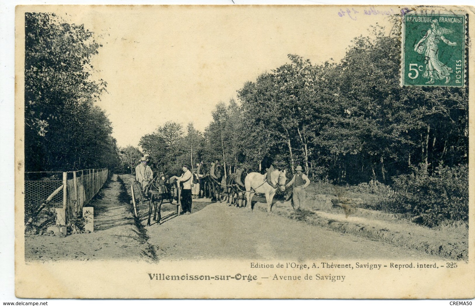 91 - VILLEMOISSON SUR ORGE - Avenue De Savigny - Autres & Non Classés