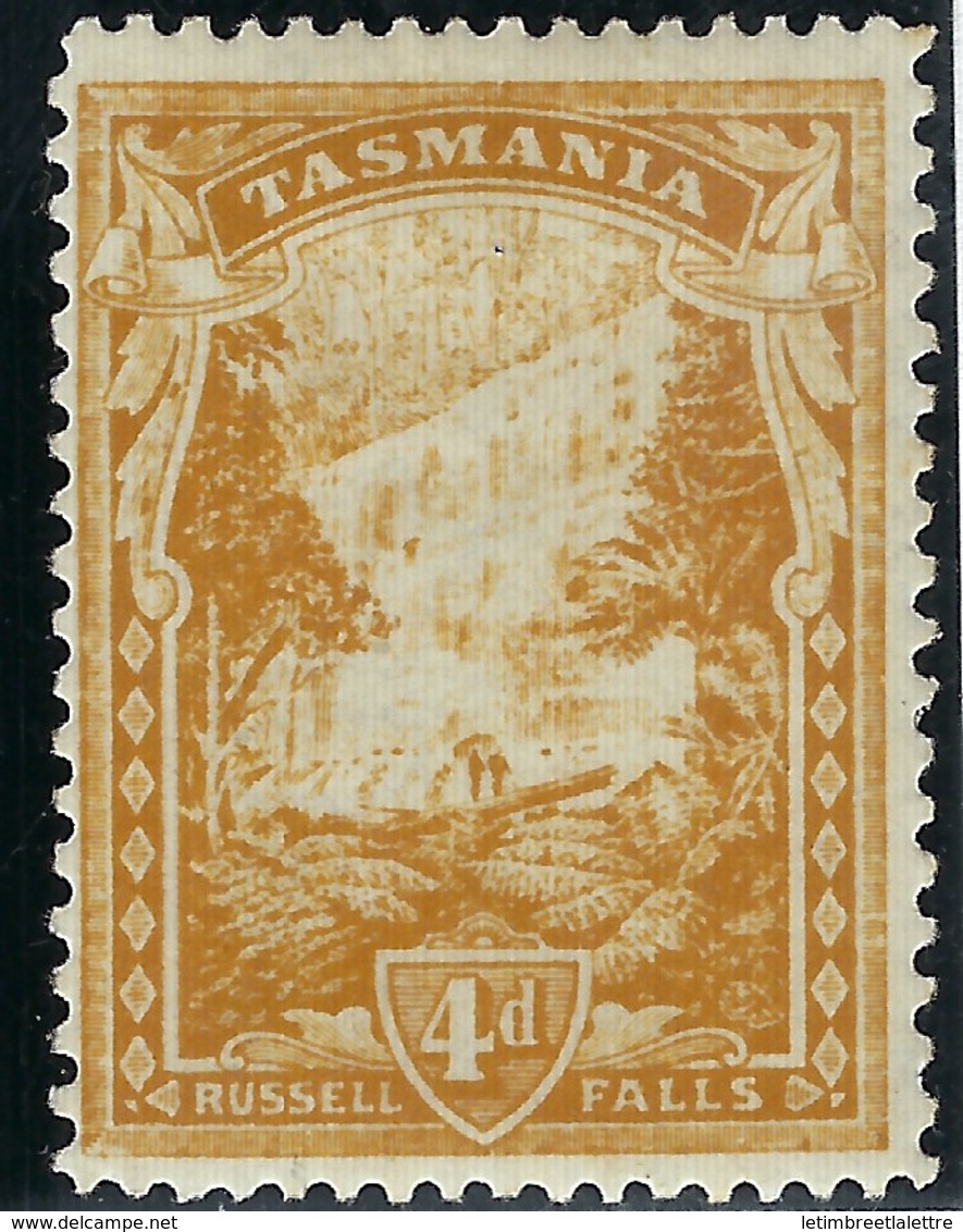 Tasmanie - N° 78a * - Neuf Avec Charnière - TB - Dentelé 11 X 12 Demi - Signé : Champion - Mint Stamps