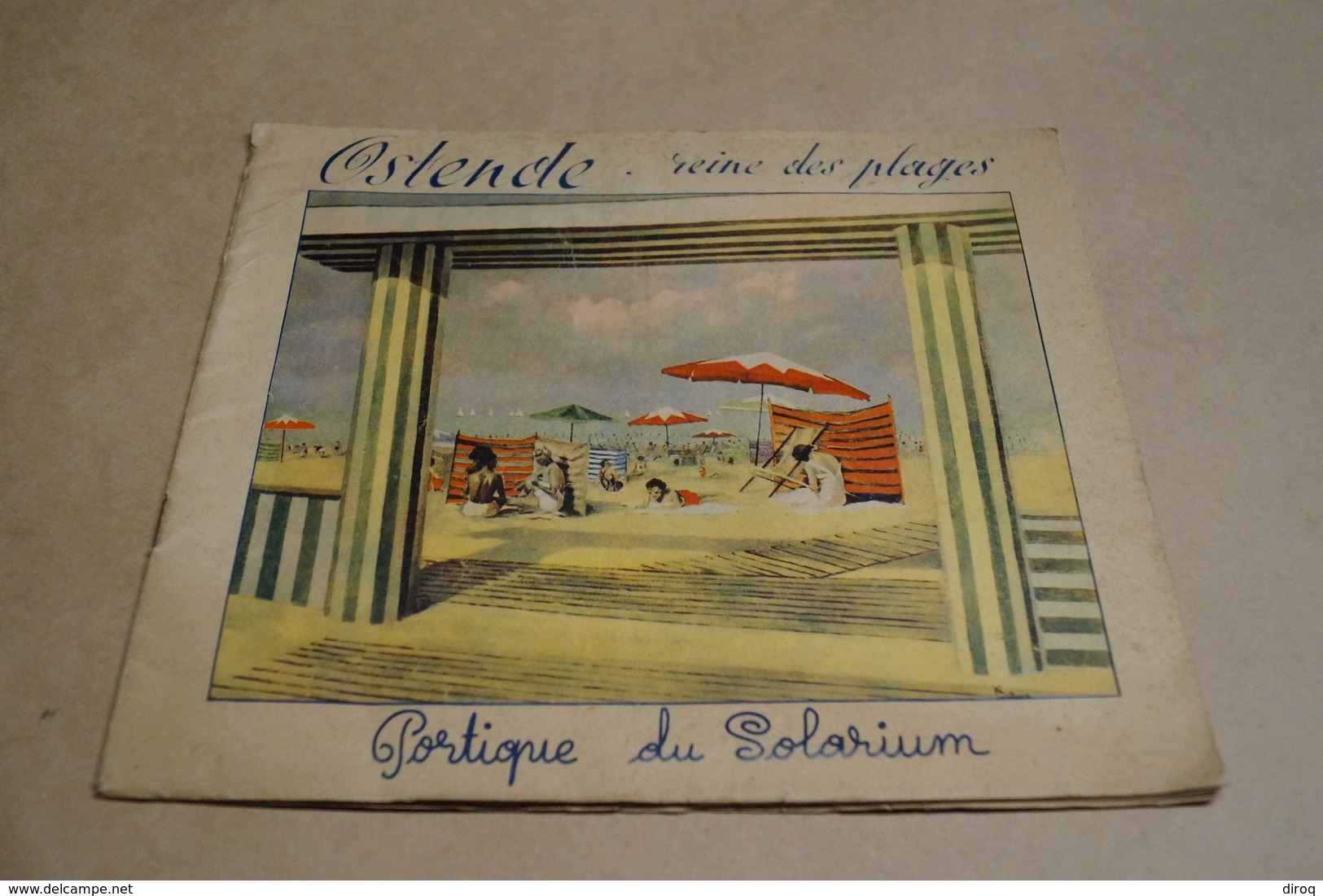 Ancien Ouvrage Exposition De Liège 1930,Ostende Reine Des Plages,complet 26 Cm. Sur 22 Cm. - Publicités