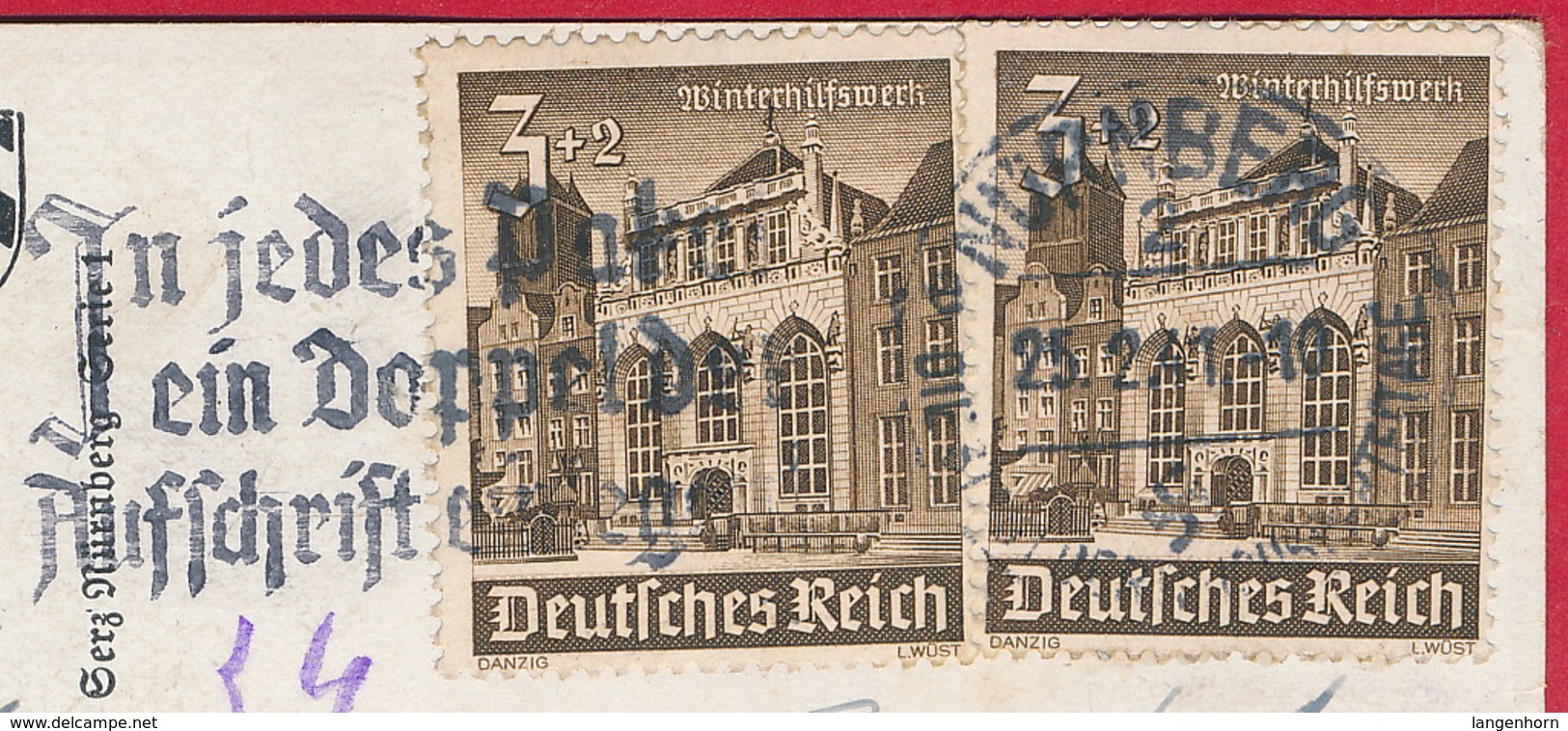 AK Nürnberg 'Die Stadt Der Reichsparteitage' ~ 1941 - Nuernberg
