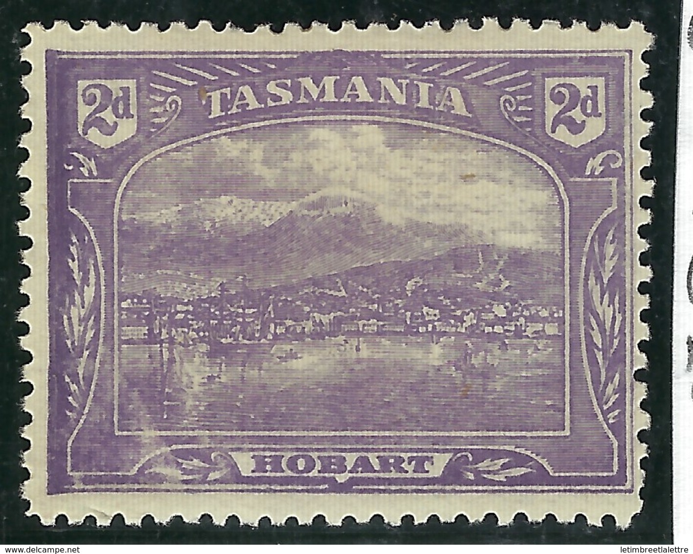 Tasmanie - N° 84 * - Neuf Avec Charnière - TB - Variété : Cadre Doublé Sur La Gauche - - Mint Stamps