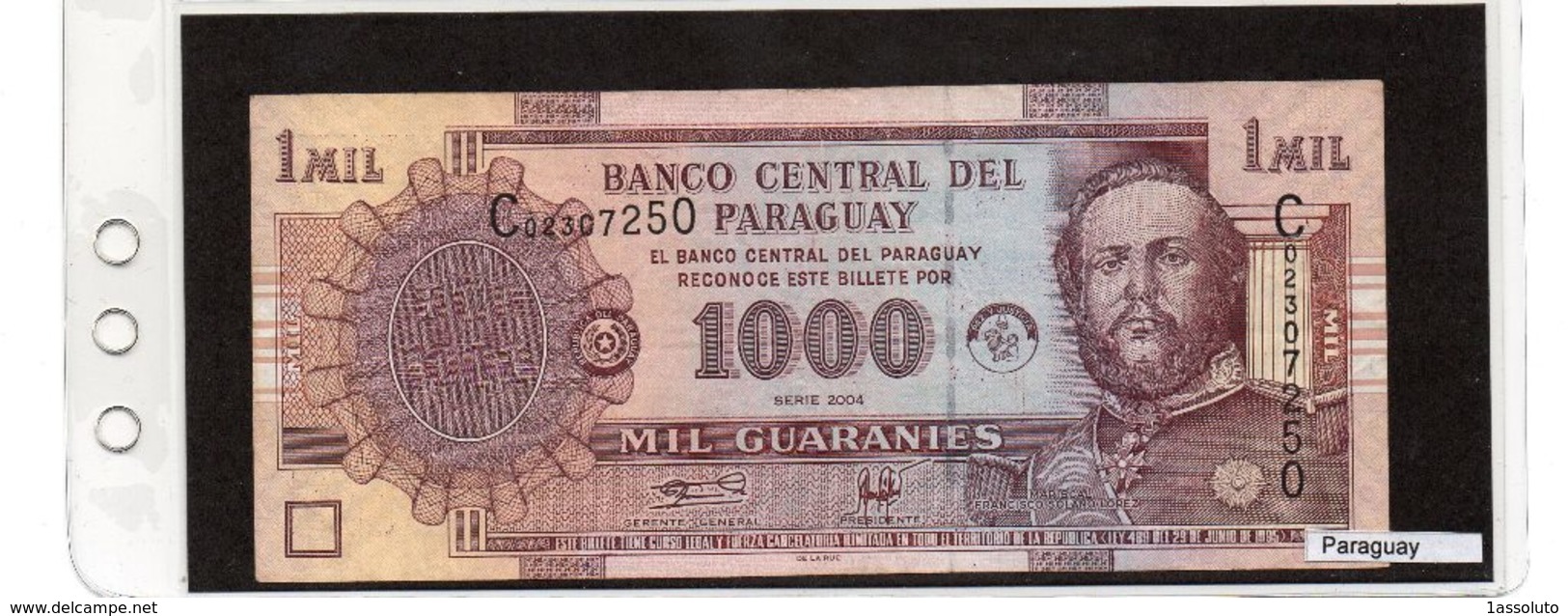 Banconota Paraguay 1000 Guaranies - Paraguay