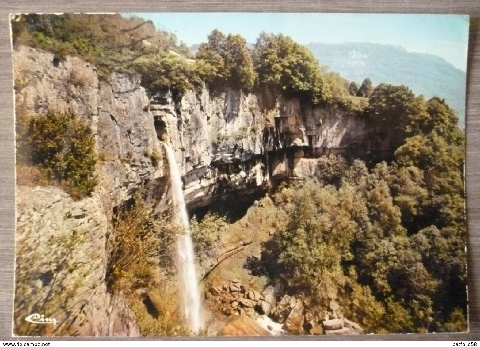 ARTEMARE (01).LA CASCADE DE CERVEYRIEU. ANNEE 1971. - Non Classés