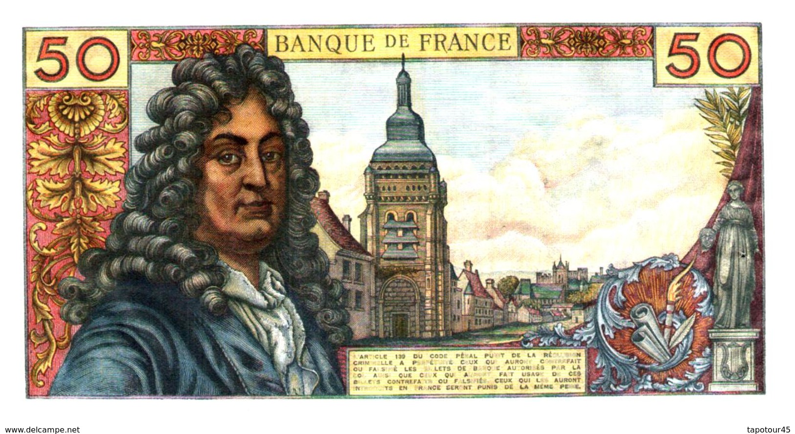 Billets > France > 50 Francs 1974  Qualité Neuf/ Cote 120 € - 50 F 1962-1976 ''Racine''