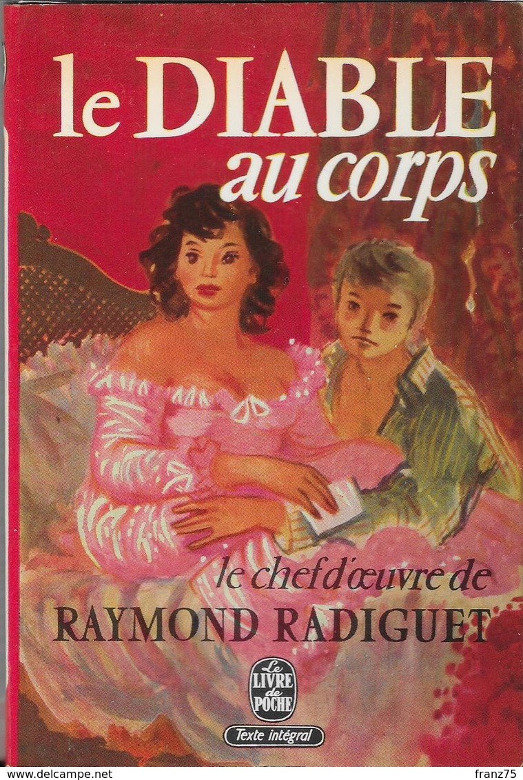 Le DIABLE Au Corps-Raymond Radiguet-Livre De Poche 1966-BE/TBE - Autres & Non Classés