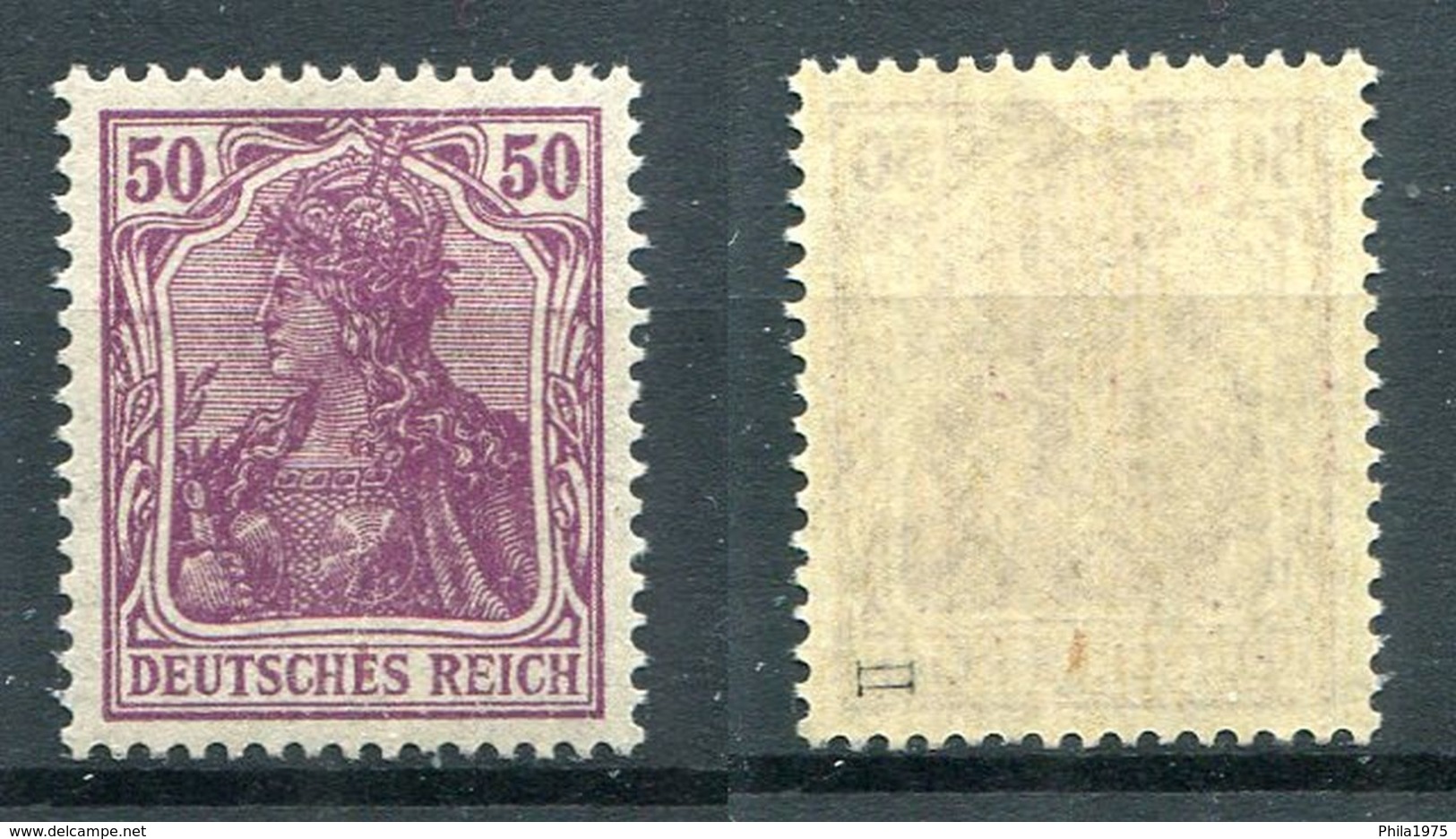 Deutsches Reich Michel-Nr. 146II Postfrisch - Geprüft - Ungebraucht