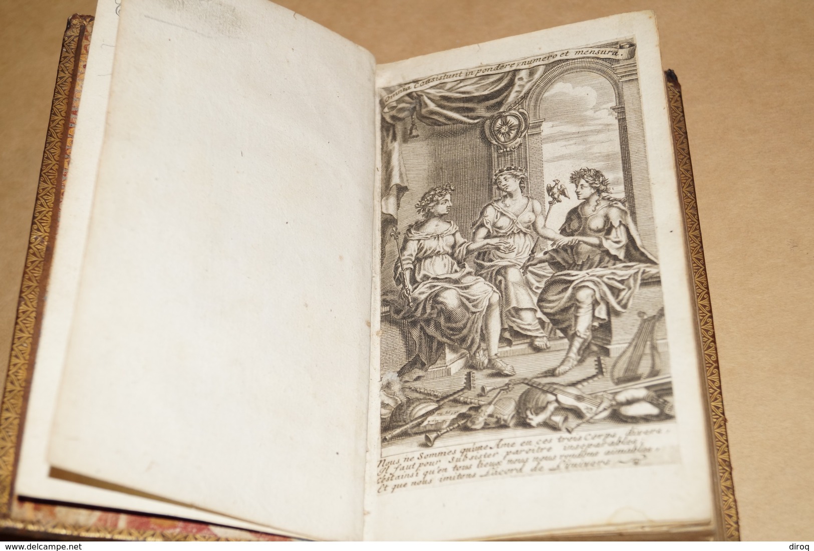 RARE,1694,l'Art De La Poésie,idée De La Musique,par Le Sieur De La Croix,complet 662 Pages,17 Cm./ 10 Cm.complet - Before 18th Century