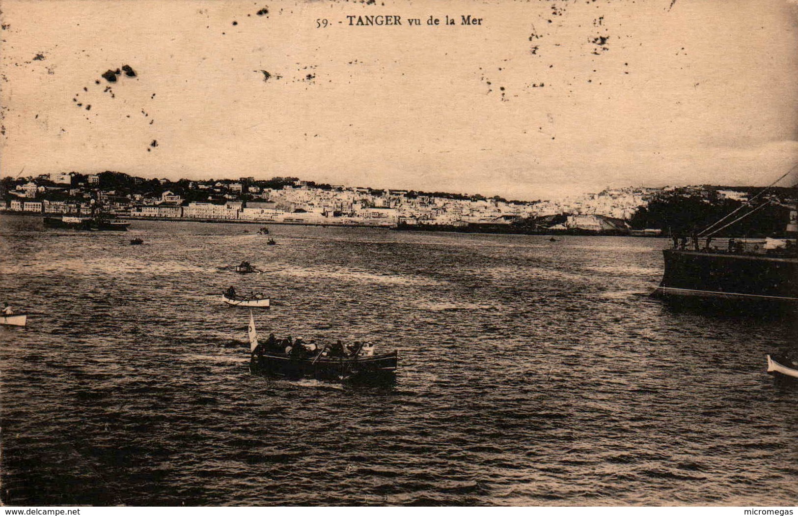 Maroc - TANGER Vu De La Mer - Tanger