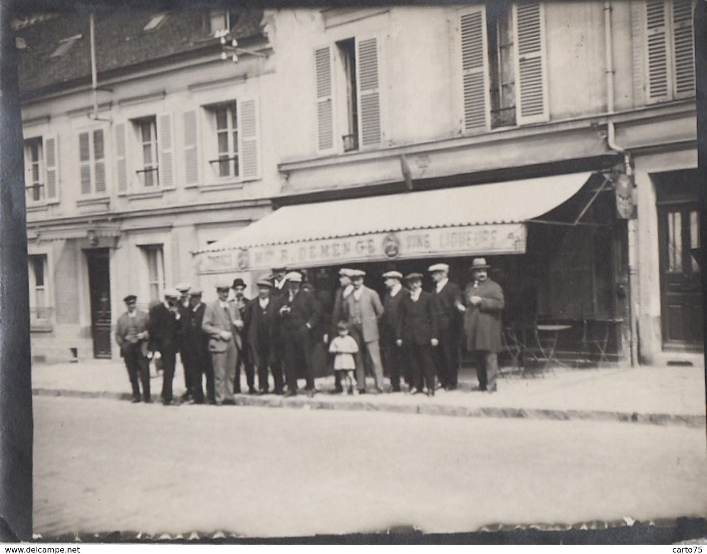 Commerce - Café R. Demenge - Tabac Vins Liqueurs - Ville à Situer - Cafes