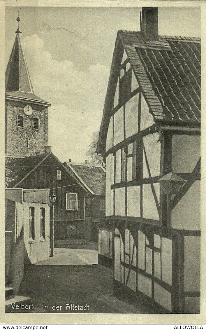 2050 " VELBERT - IN DER ALTSTADT "  CARTOLINA POSTALE ORIG. NON SPEDITA - Velbert