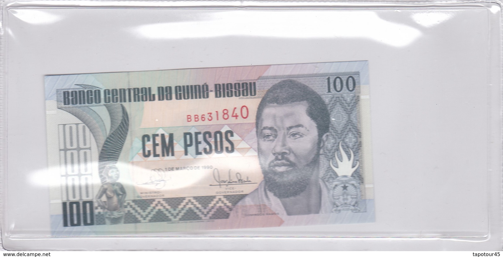 Billets >Guinée 100 Pesos  Qualité Neuf Sous Blister - Guinea