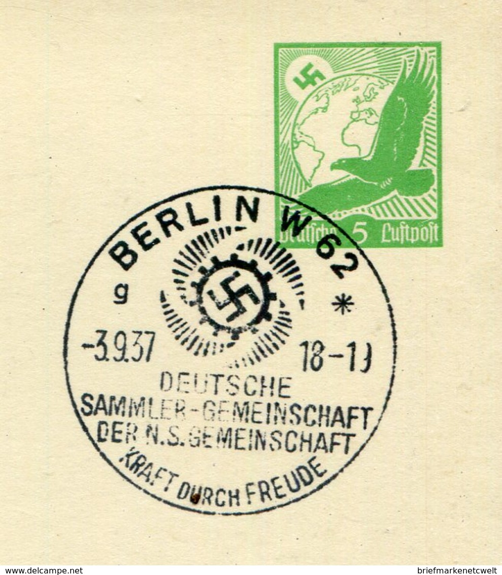 Deutsches Reich / 1937 / Sonderpostkarte Mi. P 245 SSt. Berlin (1/706) - Sonstige & Ohne Zuordnung